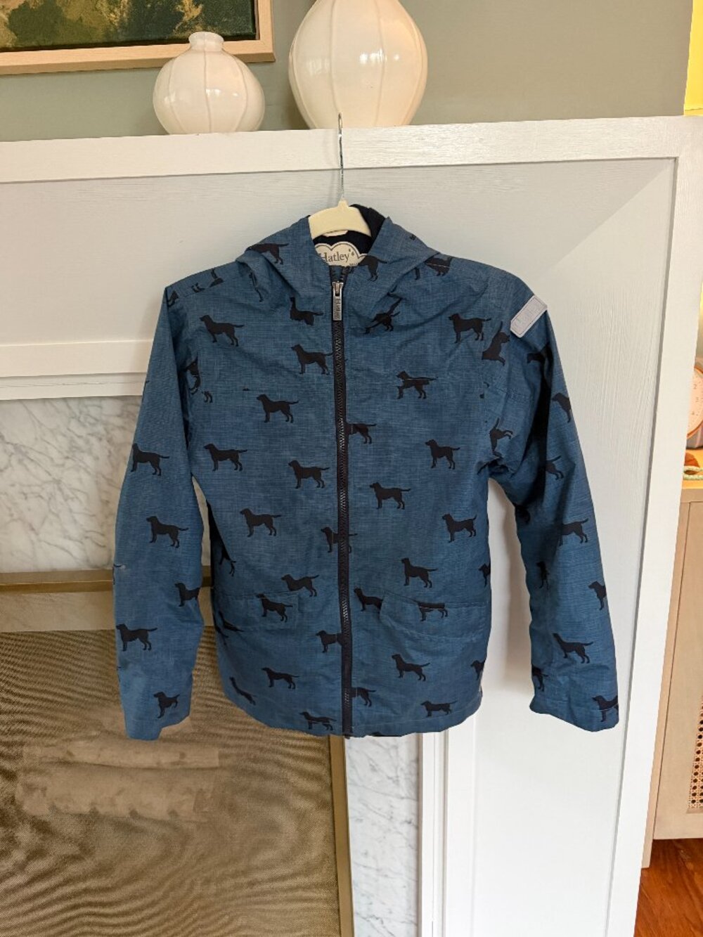 Hatley Kids Rain Coat Boys Size 12